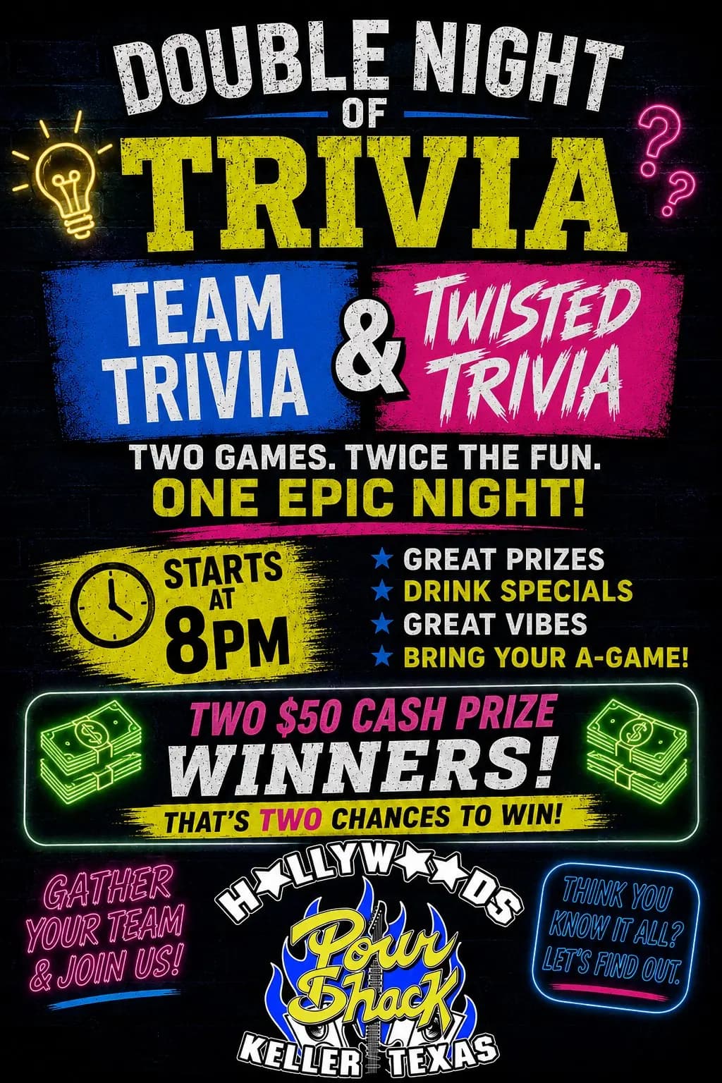 Double team trivia