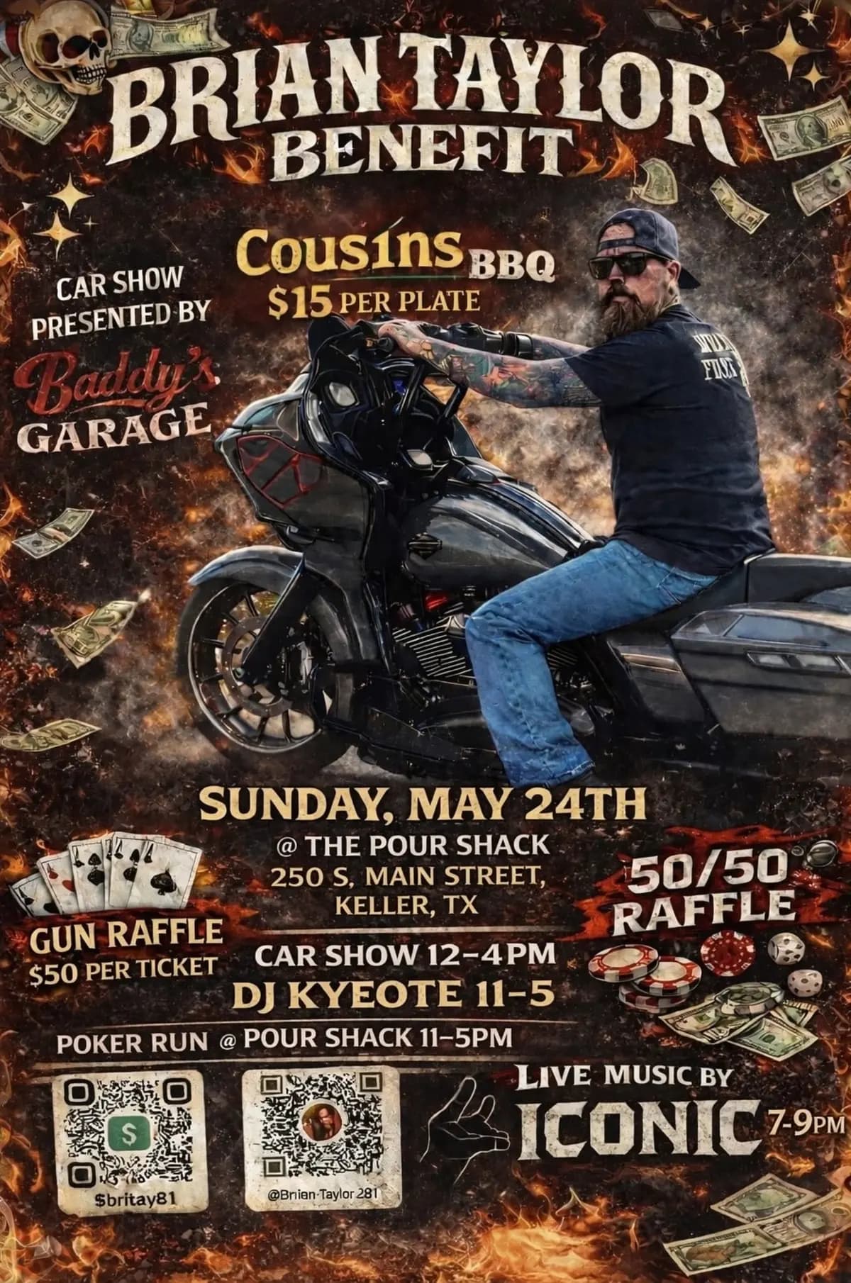Brian Taylor Benefit