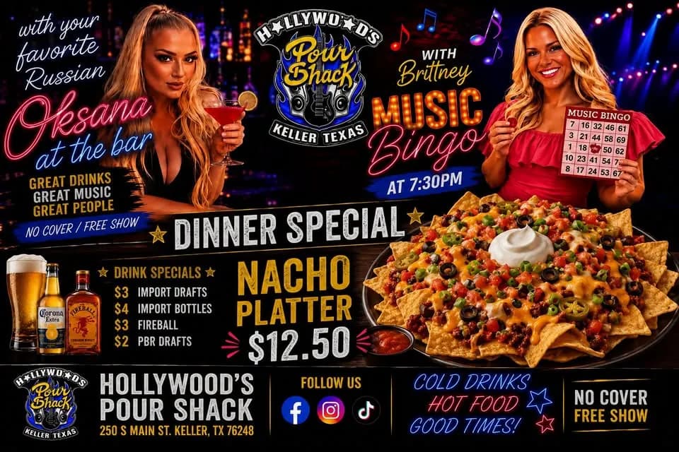 MUSIC BINGO TUESDAYS
