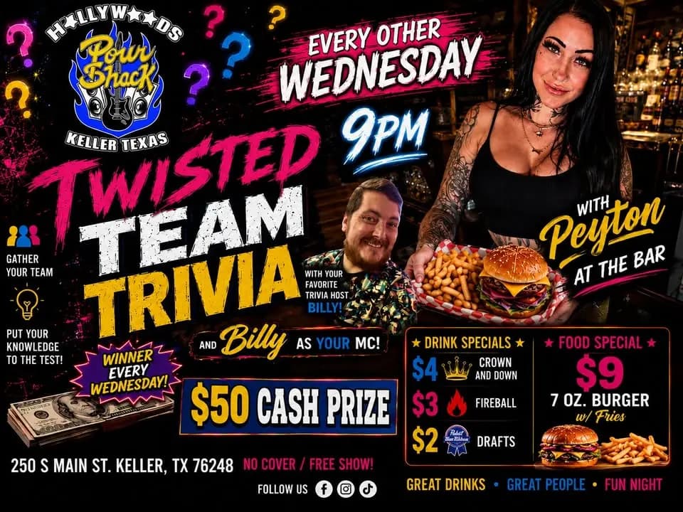 TWISTED TEAM TRIVIA